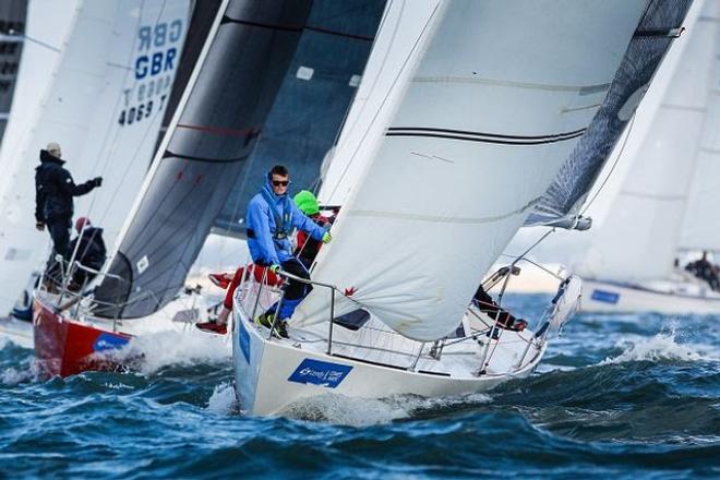 GR8 Banter finishing 6th in IRC 6 Class on Day 3 of Lendy Cowes Week ©  Paul Wyeth / CWL